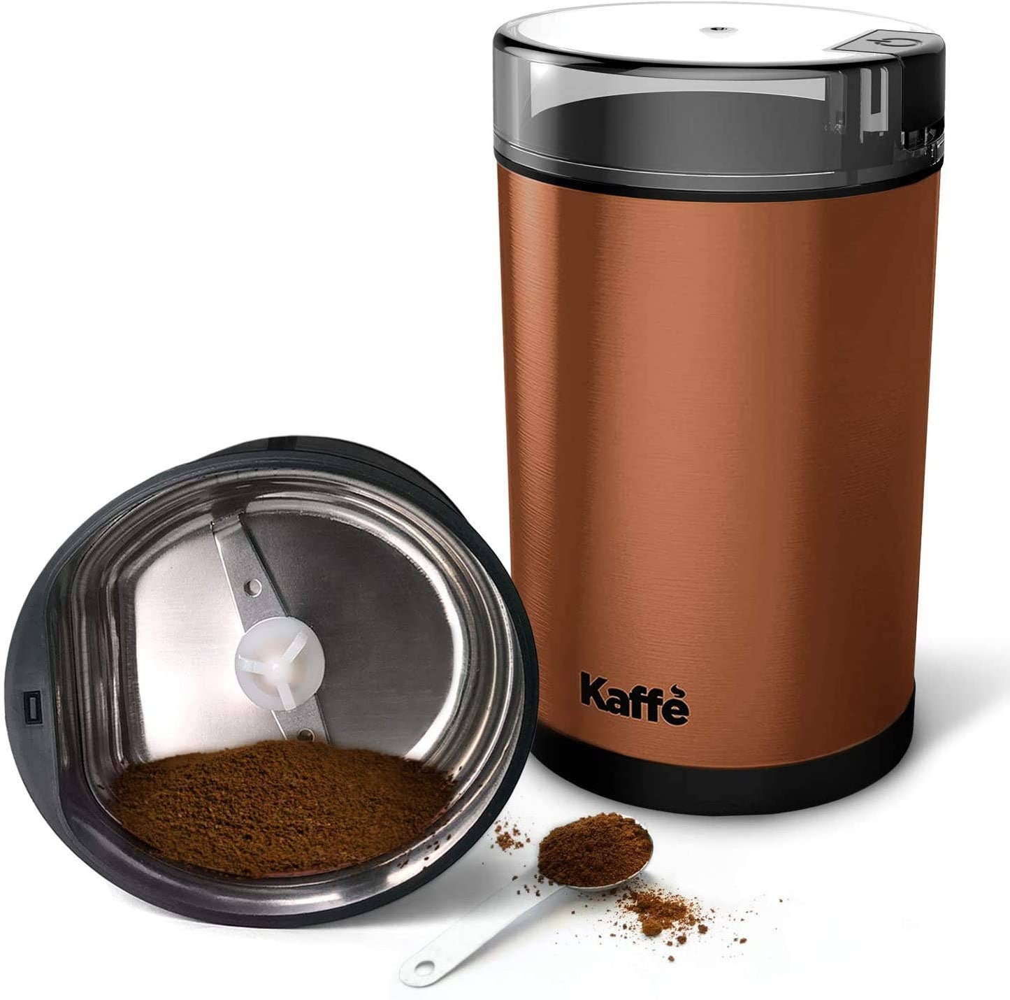Elektrische Kaffeemühle von Kaffe mit Reinigungsbürste