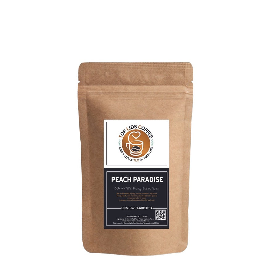 Aromatisierter Tee „Peach Paradise“ mit losen Blättern