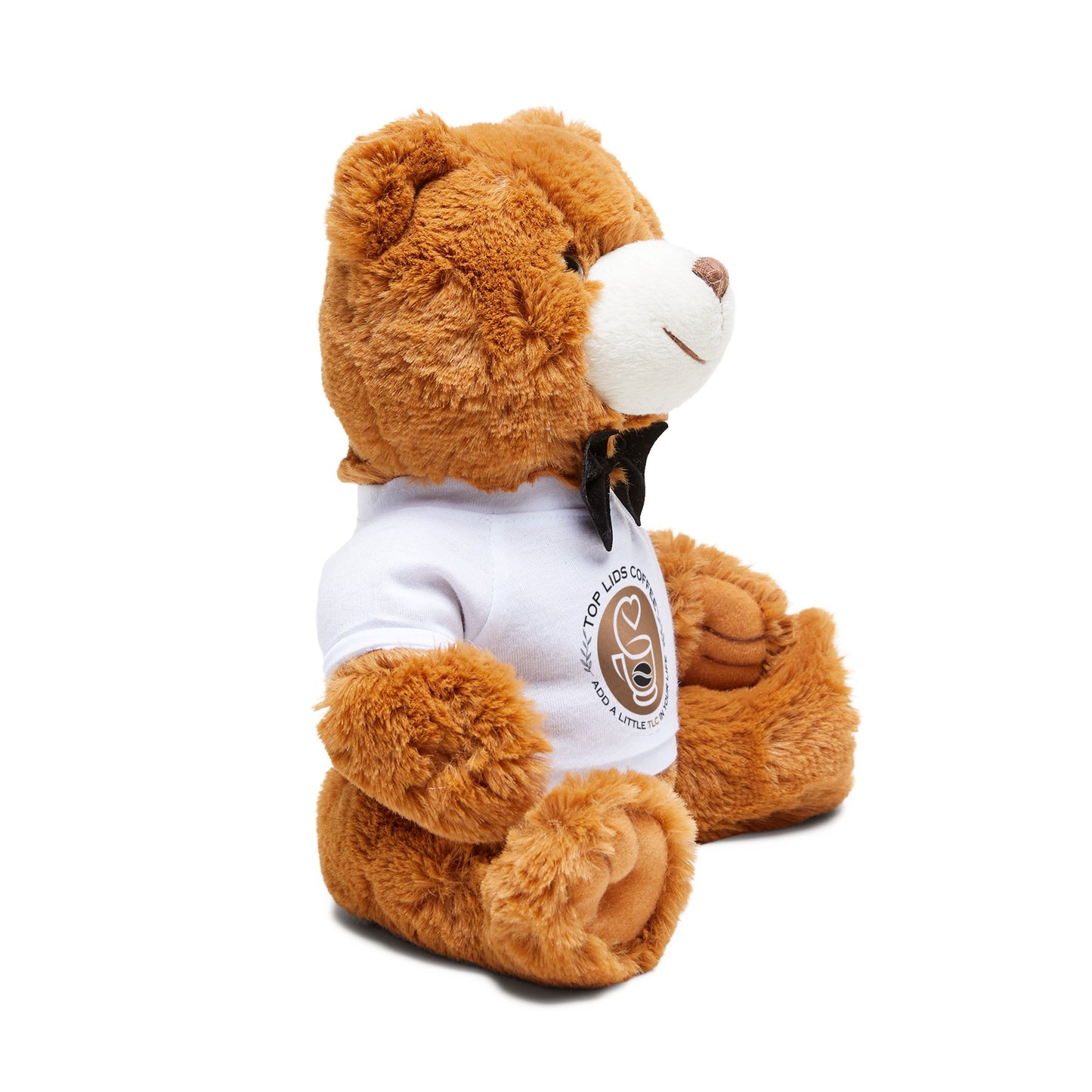 Teddy Bear with T-Shirt - Round Logo