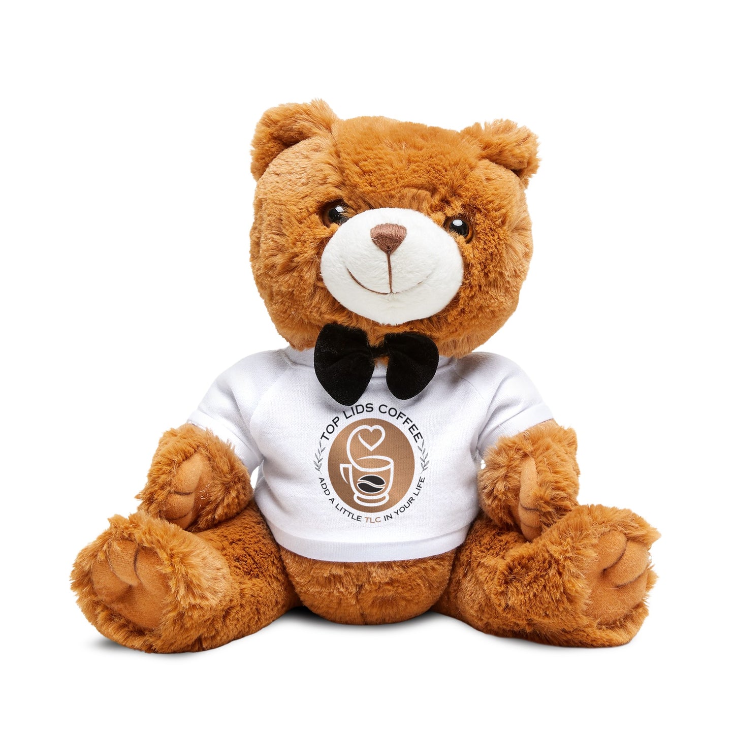 Teddy Bear with T-Shirt - Round Logo