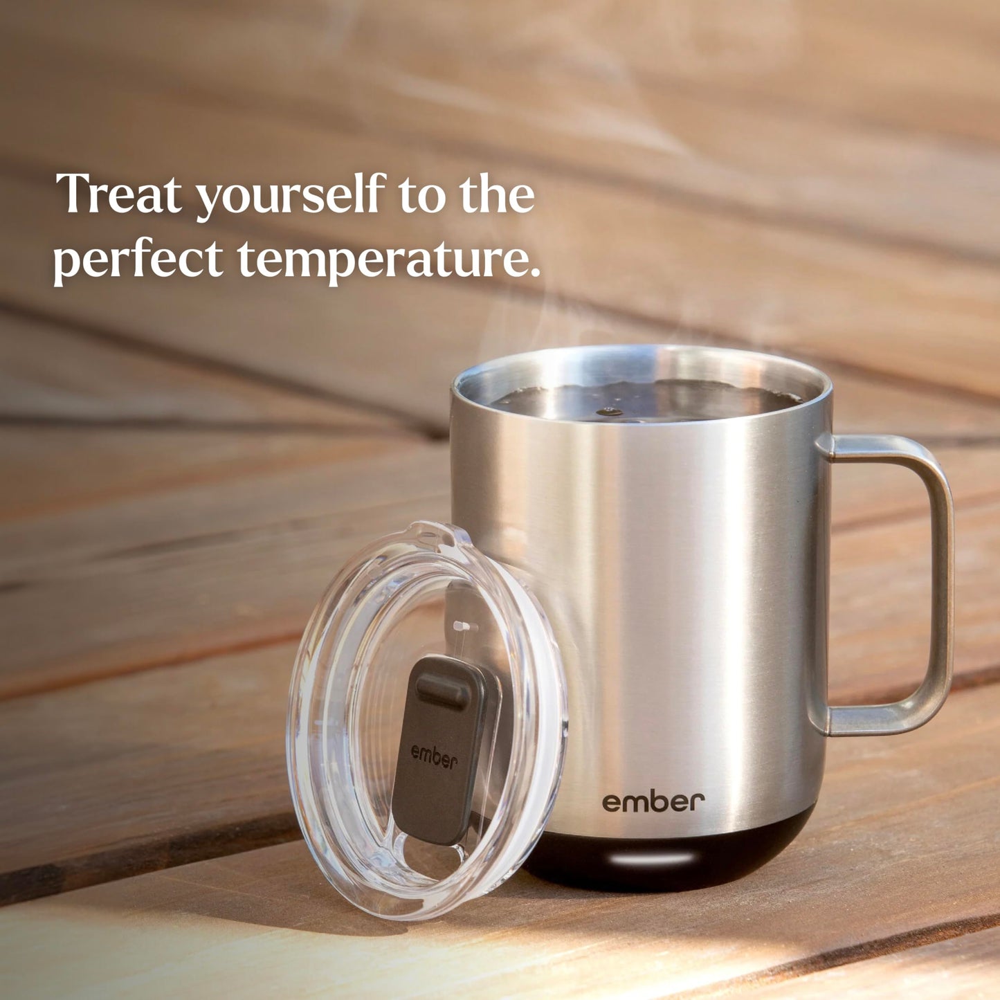 Ember Temperature Control Smart Mug 2, 14 Oz, App-Controlled Heated Coffee Mug