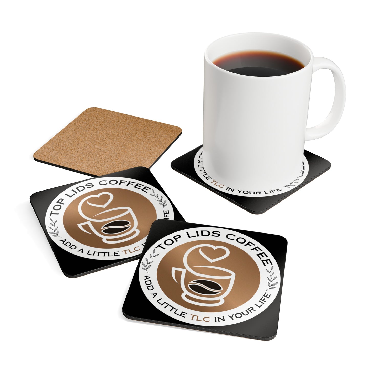 Corkwood Coaster Set