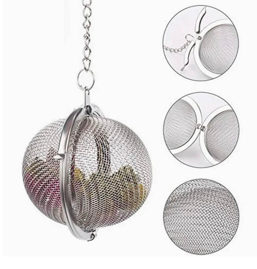 4pc Stainless Steel Tea Strainer