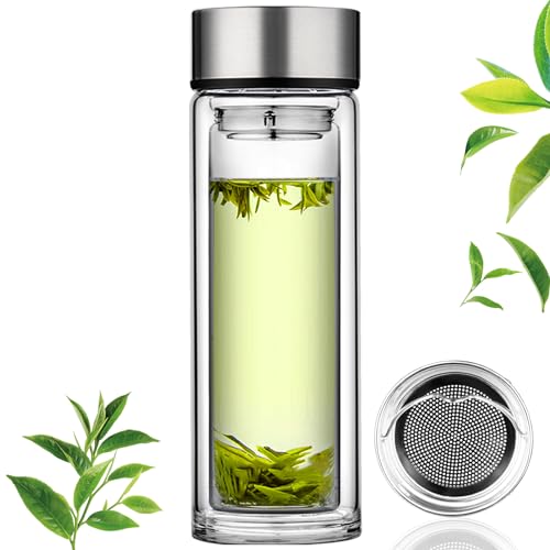 Glass Tea Infuser Bottle