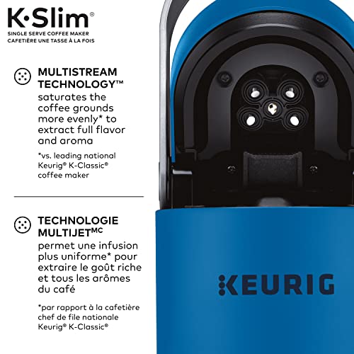 Keurig K-Slim Single Serve K-Cup Pod Coffee - Twilight Blue