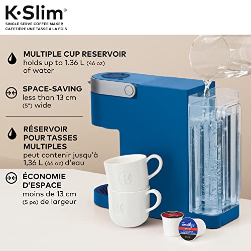 Keurig K-Slim Single Serve K-Cup Pod Coffee - Twilight Blue