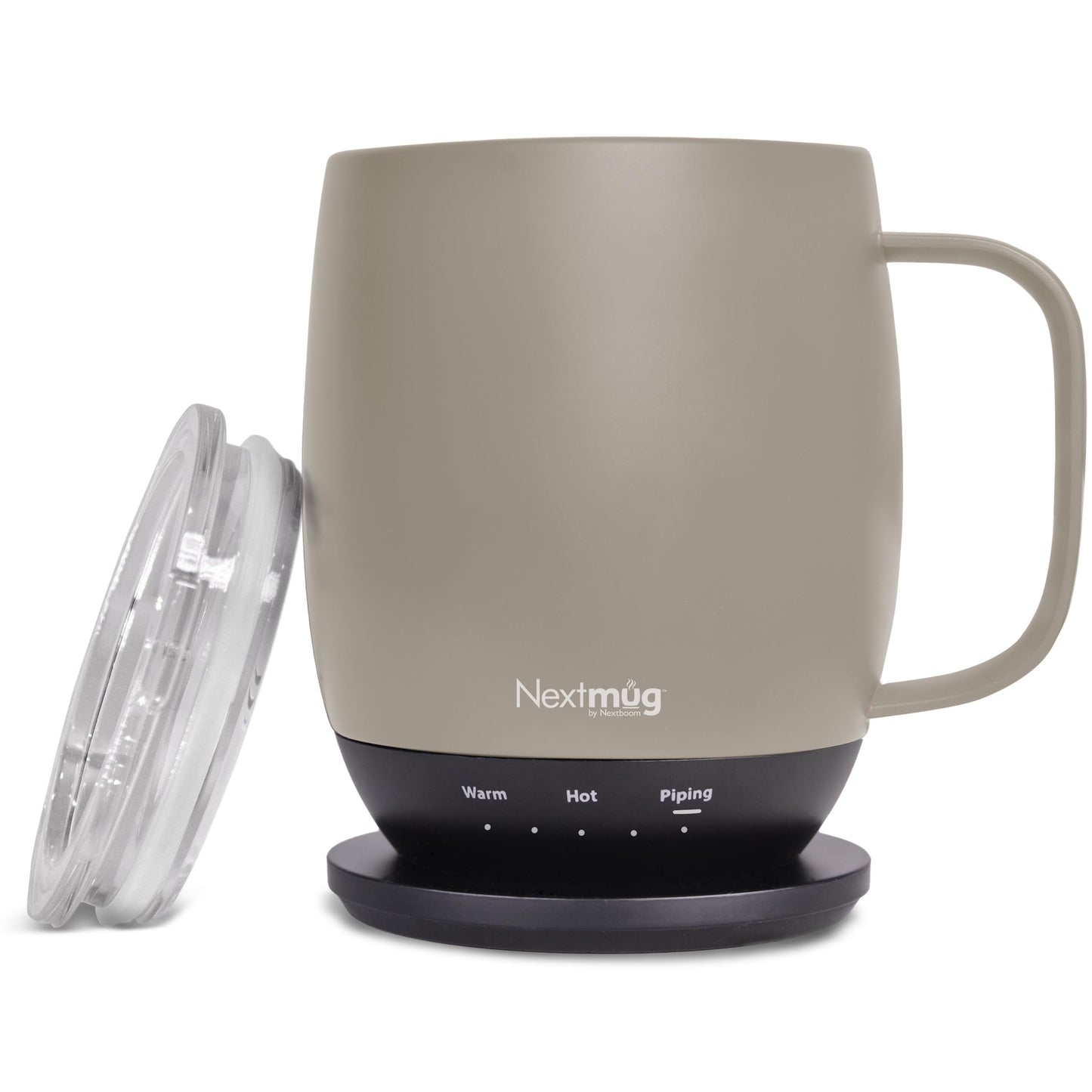 Nextmug - Temperature-Controlled, Self-Heating Coffee Mug - Black