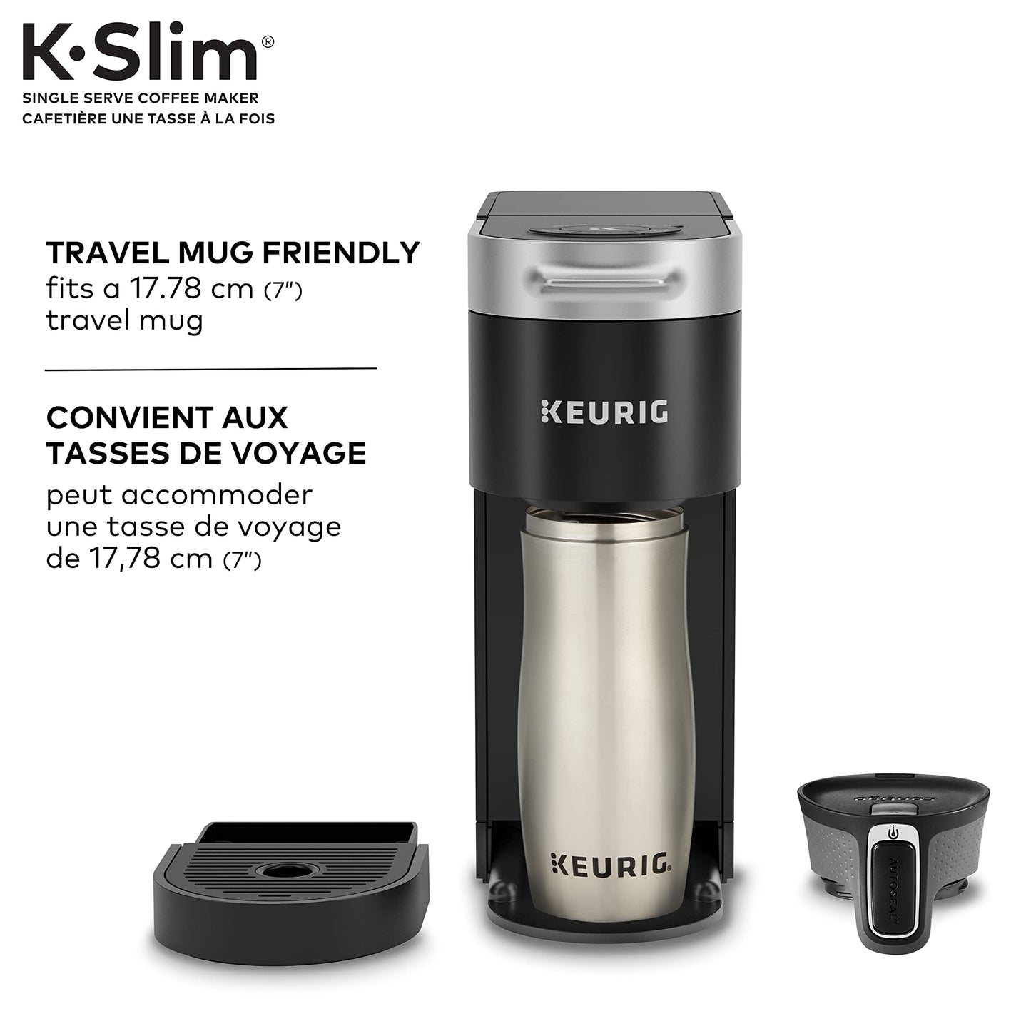 Keurig K-Slim Single Serve K-Cup Pod Coffee - Twilight Blue