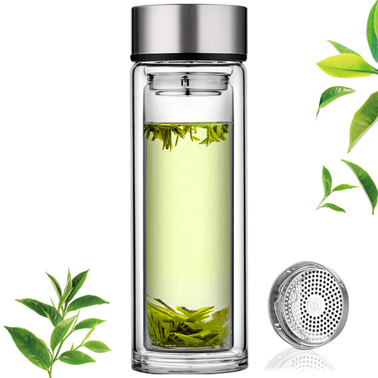 Glass Tea Infuser Bottle