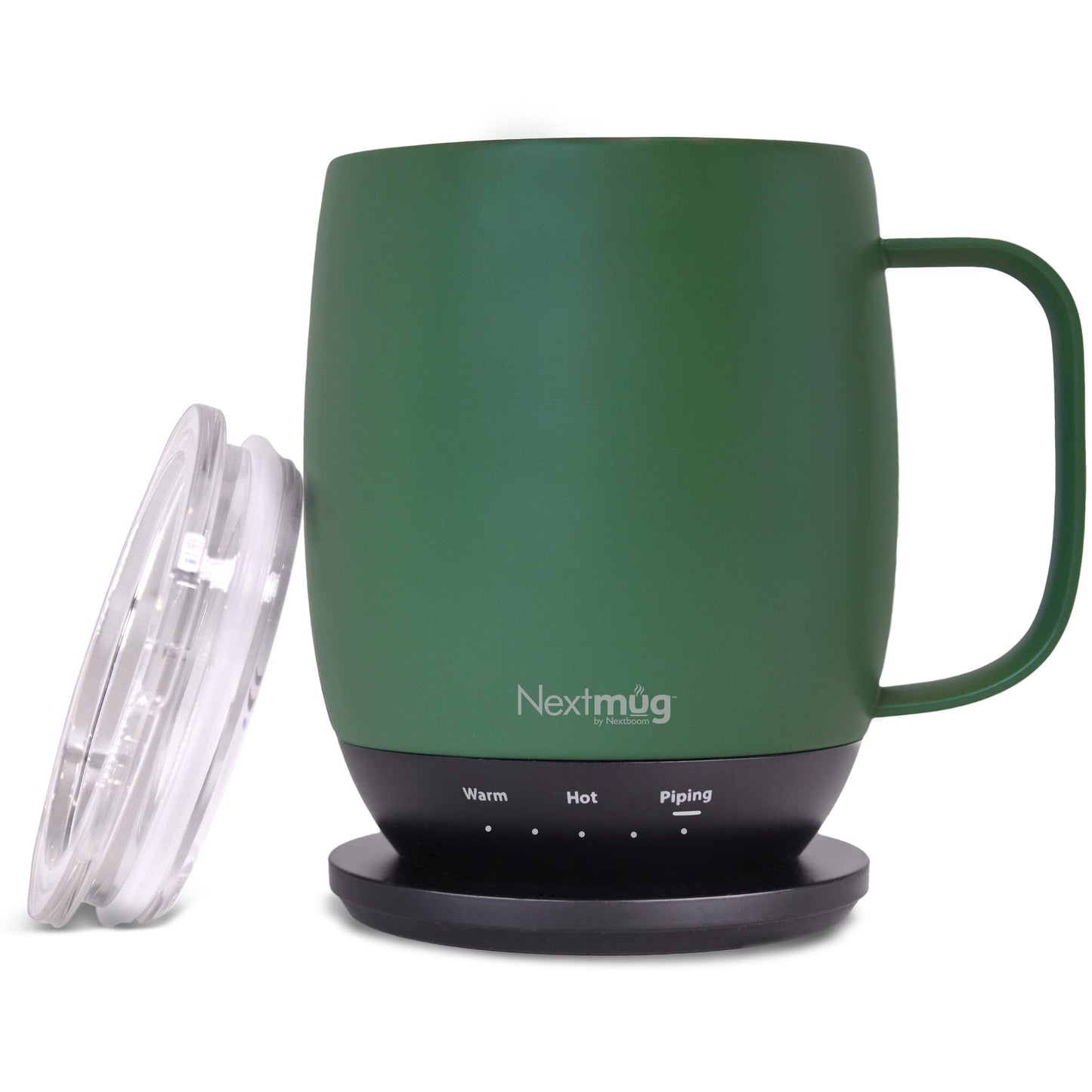 Nextmug - Temperature-Controlled, Self-Heating Coffee Mug - Black