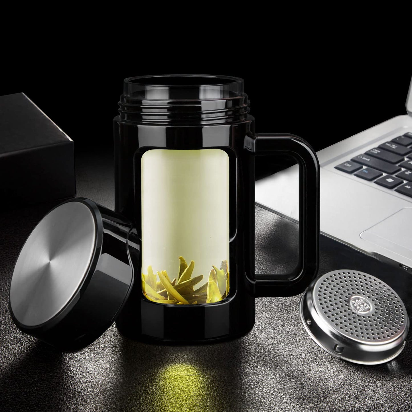 Tea Infuser Bottle with Handle